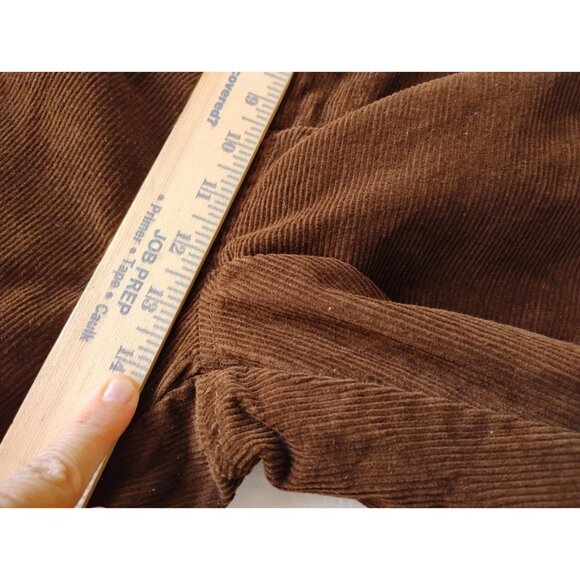 Vtg Haband Ice House Flannel Lined Corduroy Pants O3T Hunting Outdoor 44L Brown - Picture 10 of 11